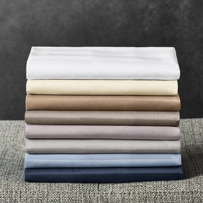 Member's Mark 700-Thread-Count Striped Egyptian Cotton Pillowcases, Set of 2, Choose Size and Color