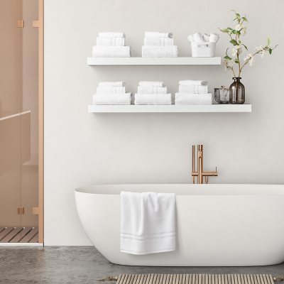 Member's Mark Commercial Hospitality Washcloths, White, 24 pk.