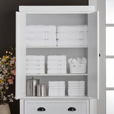 Member's Mark Commercial Hospitality Washcloths, White, 24 pk.