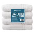 Member's Mark Commercial Hospitality Bath Towels, White, 8 pk.