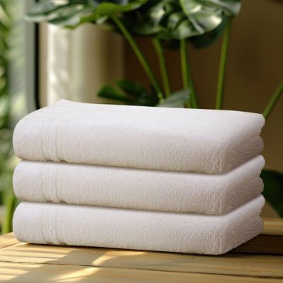 Member's Mark Commercial Hospitality Bath Towels, White, 8 pk.