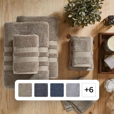 Member's Mark Hotel Premier 6-Piece Towel Set, Assorted Colors