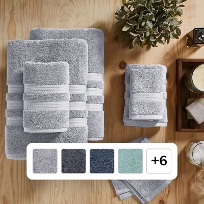 Member's Mark Hotel Premier 6-Piece Towel Set, Assorted Colors