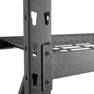 Member's Mark 4-Shelf Industrial Storage Rack, 77" W x 24" D x 72" H