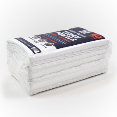 Member's Mark 100% Cotton Terry Towels, 14" x 17" 60 ct.