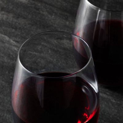 Member's Mark 8-Piece Stemless Crystal Wine Glass Set