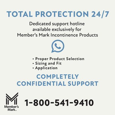 Member's Mark Total Protection Incontinence Underwear for Men and Women, Size - XXL, 48 ct.