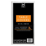 Member's Mark White 3-Ply Tissue Tablecovers, 54" x 108", 10 pk.