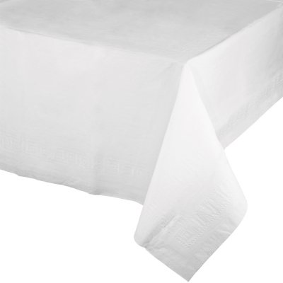 Member's Mark White 3-Ply Tissue Tablecovers, 54" x 108", 10 pk.