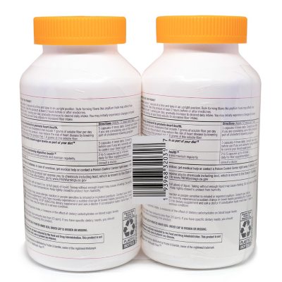 Member's Mark 100% Psyllium Husk Fiber Capsules, 800 ct.