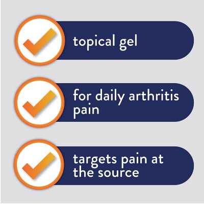 Member's Mark Arthritis Pain Reliever Topical Gel 1% NSAID, 150 mg Diclofenac Sodium, 3pk.