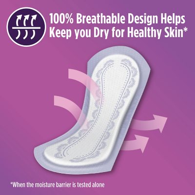 Member's Mark Total Protection Pads for Women, Moderate Regular Length, 264 ct.