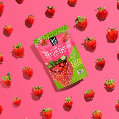 Member's Mark Freeze Dried Strawberry Slices, 3 oz.