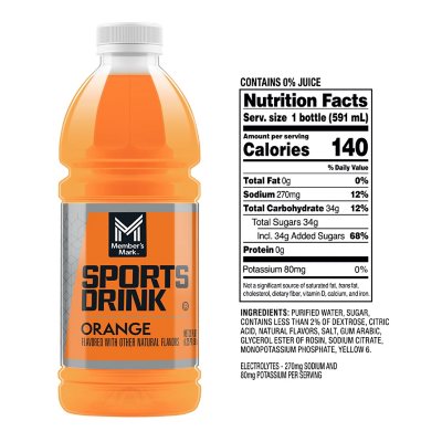 Member's Mark Sports Drink Variety Pack 20 fl. oz., 24 pk.