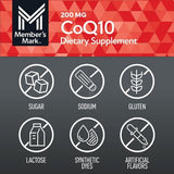 Member's Mark CoQ10 Softgels, 200 mg, 180 ct.