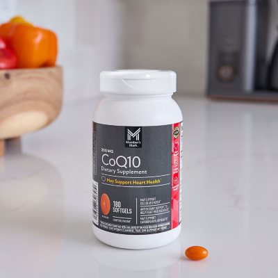 Member's Mark CoQ10 Softgels, 200 mg, 180 ct.