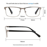 Member's Mark Rectangular Reading Glasses, 3 pk.