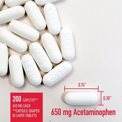 Member's Mark Arthritis Pain Extended Release Tablets, 650 mg Acetaminophen, 200 ct./pk., 2 pk.