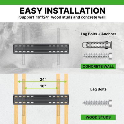 Member's Mark Extending Tilt 32" - 98"* TV Wall Mount with Levelling Design