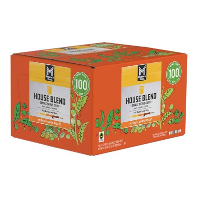 Member's Mark House Blend Medium Roast Coffee Pods, 100 ct.