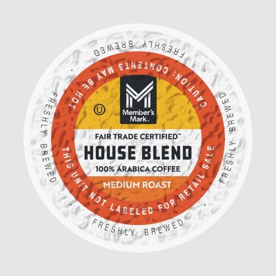 Member's Mark House Blend Medium Roast Coffee Pods, 100 ct.