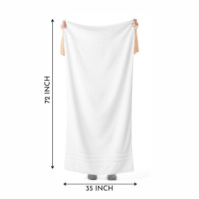 Member's Mark Hotel Premier 2-Piece Bath Sheet Set, Choose Color