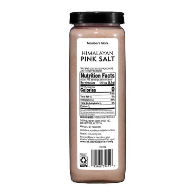 Member's Mark Himalayan Pink Salt, 38 oz.