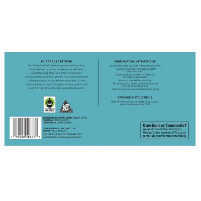 Member's Mark Classic Variety Pack Coffee Pods, 100 ct.