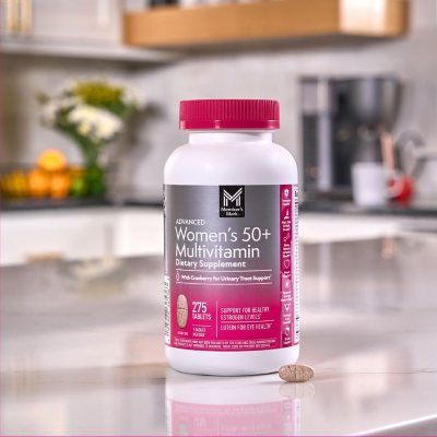 Member's Mark Advanced Women's 50+ Multivitamin Tablets, 275 ct.