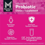 Member's Mark Women's Daily Probiotic Capsules, 90 ct.