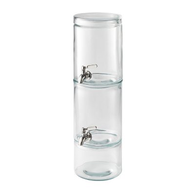 Member's Mark Glass Drink Dispenser, 2 Gallon Capacity