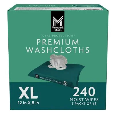 Member's Mark Erwachsenen-Waschhandschuhe, 240 Stk.