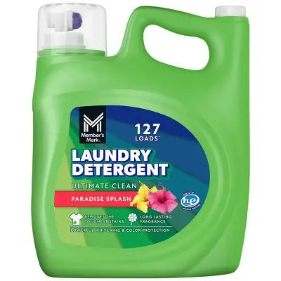 Member's Mark Flüssiges Waschmittel, Paradise Splash, 127 Waschladungen, 5,8 l