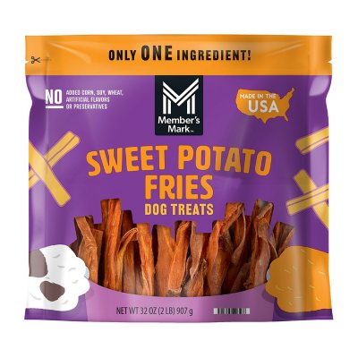 Member's Mark Sweet Potato Fries Dog Treats, 32 oz.