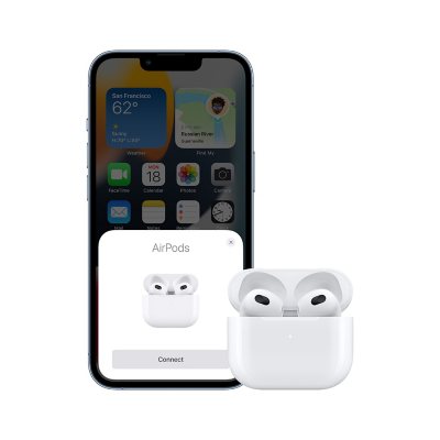 Apple AirPods 3rd Generation with MagSafe Wireless Charging Case (Latest Model)