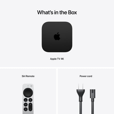 Apple TV 4K 128GB with Wi‑Fi + Ethernet