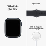 Apple Watch Series 8 GPS + Cellular 41mm Aluminum Case with Sport Band, Choose Color and Band Size