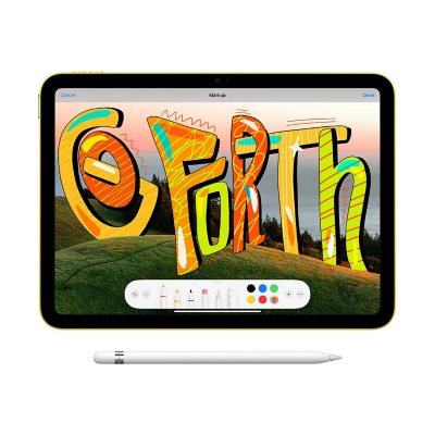 Apple iPad 10.9", 10th Generation 2022 Latest Model with Wi-Fi + Cellular, Choose Color and Capacity