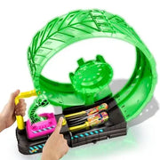 Hot Wheels Monster Trucks Glow in the Dark Epic Loop Challenge Playset
