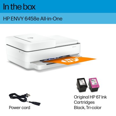 HP ENVY 6458e Wireless Color All-in-One Inkjet Printer, 223R3A#1H3