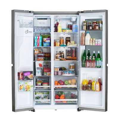 LG 27 cu. ft. Side-By-Side Refrigerator with InstaView