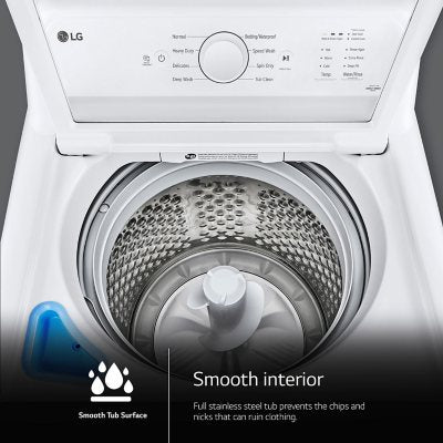 LG 4.1 cu. ft. Top Load Washer With Agitator, Choose Color