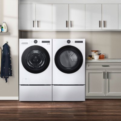 LG 4.5 Cu. Ft. Front Load Washer, Choose Color - w/ AIDD