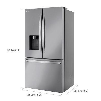 LG 26 Cu. Ft. Smart Counter-Depth Max Refrigerator