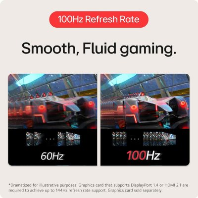 LG 32" Curved Display, Full HD, Monitor