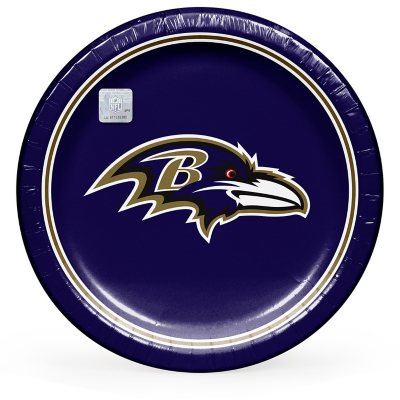 NFL Dinner Paper Plates, 10", 85 ct., Choose Team