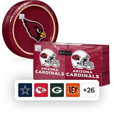 NFL Paper Plates & Napkins Kit, 285 ct., Choose Team