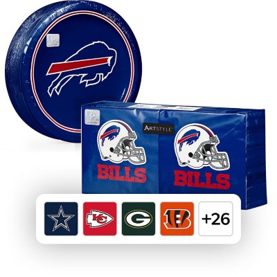 NFL Paper Plates & Napkins Kit, 285 ct., Choose Team