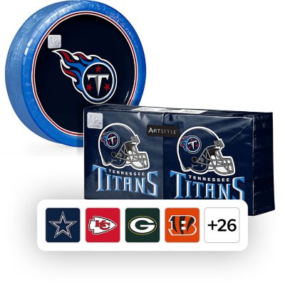 NFL Paper Plates & Napkins Kit, 285 ct., Choose Team