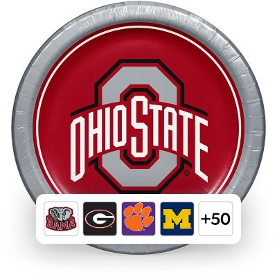 NCAA Paper Plates, 10", 85 ct., Choose Your Team